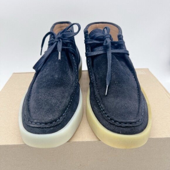 Hugo Boss Clay Chukka Sneaker Men's Navy Suede Lace Up Desert Boots Shoes US 9 - Picture 4 of 12